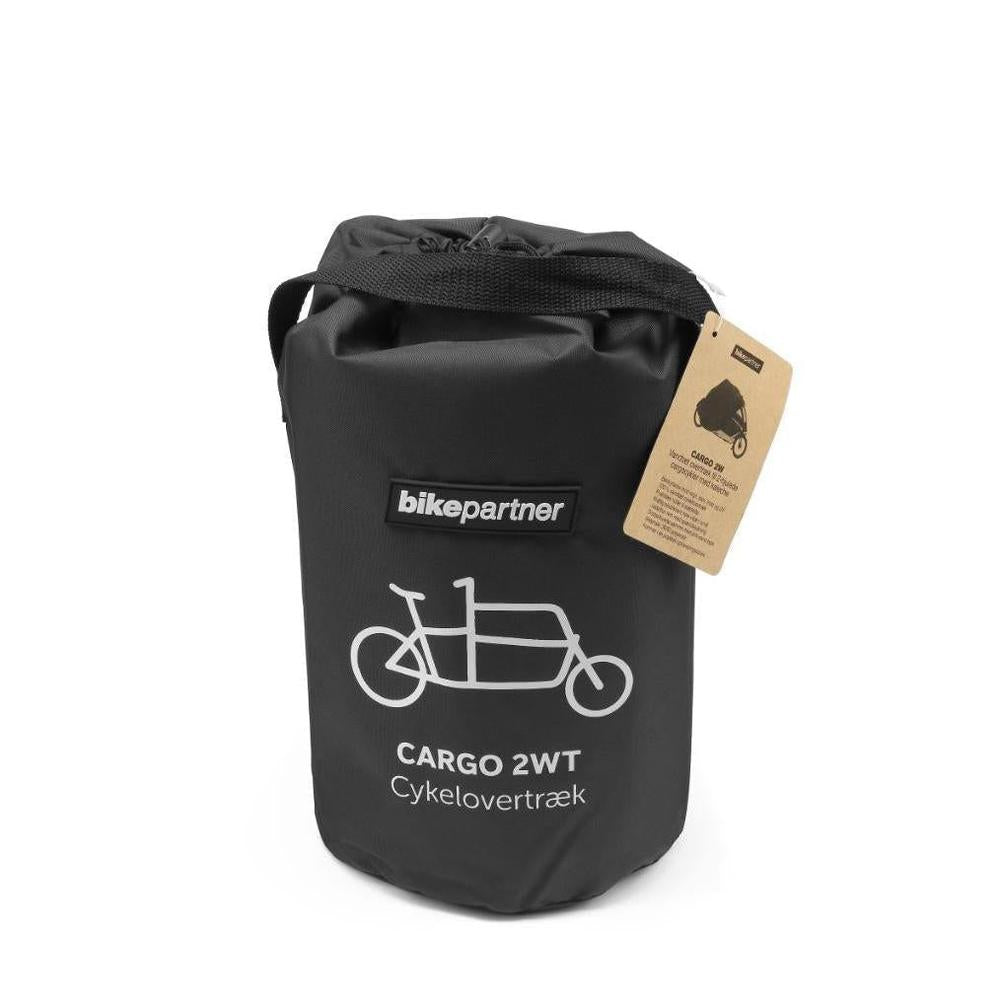 Bikepartner Cargo 2W overtræk til ladcykel m. Kaleche-Overtræk til ladcykel-cykelgarage.dk