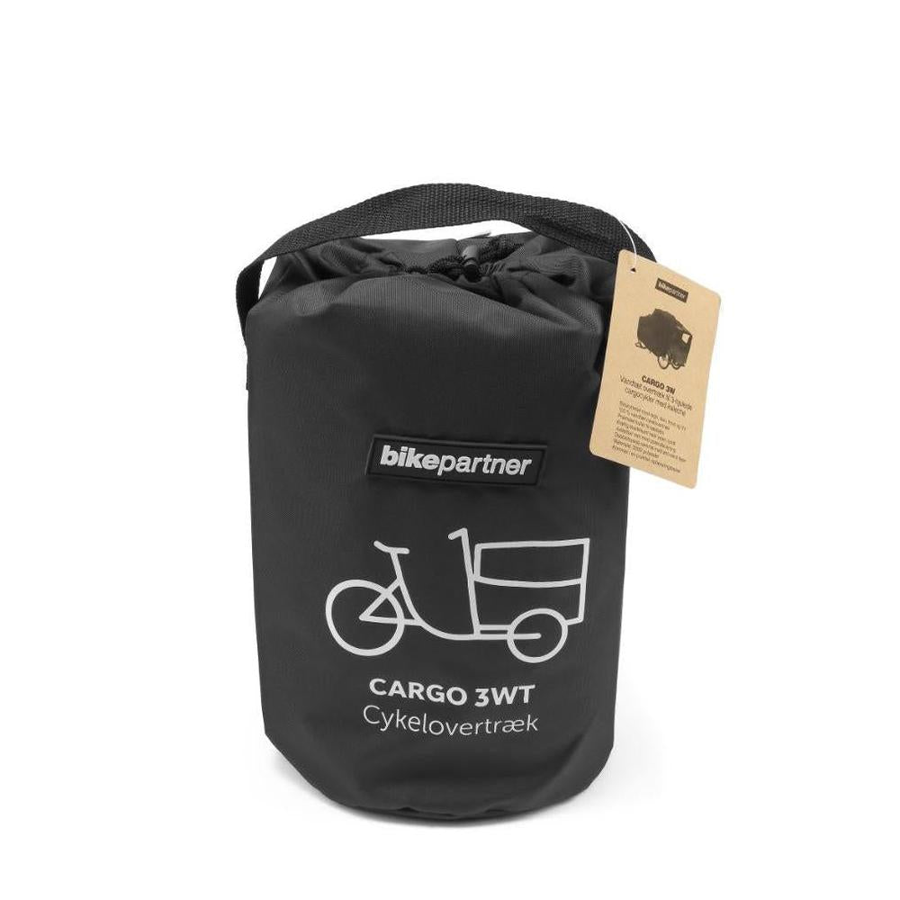 Bikepartner Cargo 3W overtræk til ladcykel m. Kaleche-Overtræk til ladcykel-cykelgarage.dk