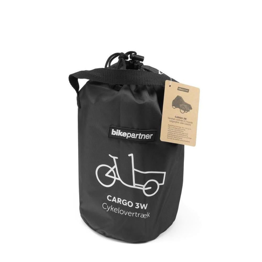 Bikepartner Cargo 3W overtræk til ladcykel u. Kaleche-Overtræk til ladcykel-cykelgarage.dk