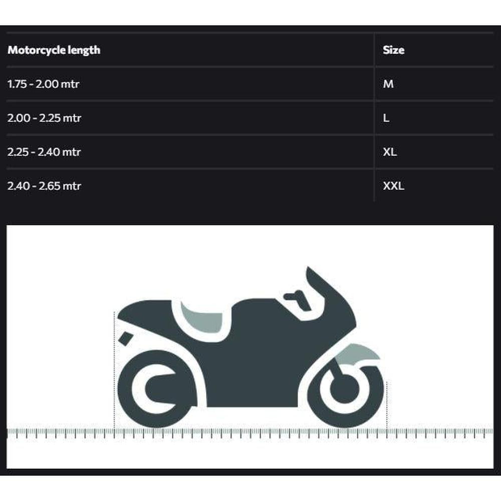 DS Alfa MC cover XXL-MC Garage-cykelgarage.dk