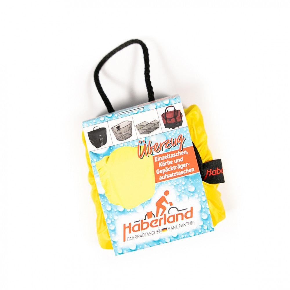 Haberland overtræk til cykelkurv, Gul-Overtræk til cykelkurv-cykelgarage.dk