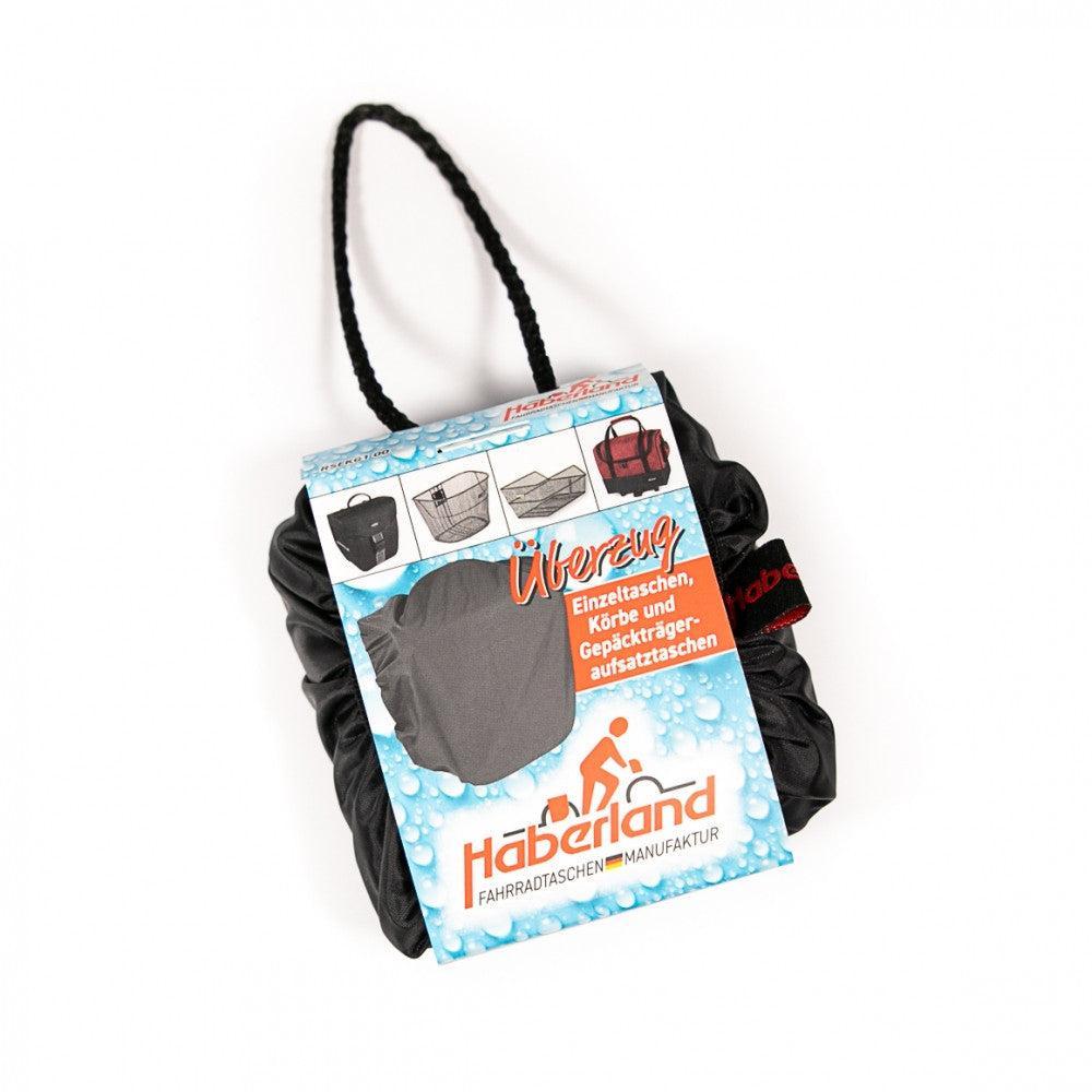 Haberland overtræk til cykelkurv, Sort-Overtræk til cykelkurv-cykelgarage.dk