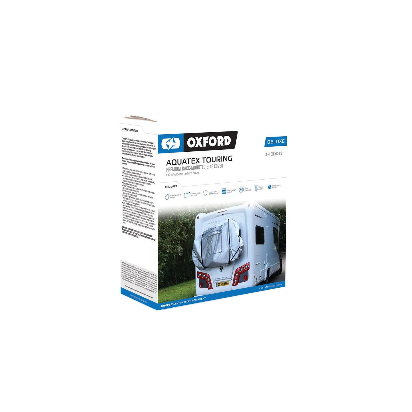 OXC Aquatex Deluxe Touring 2 bikecover-Overtræk til cykelholder-cykelgarage.dk