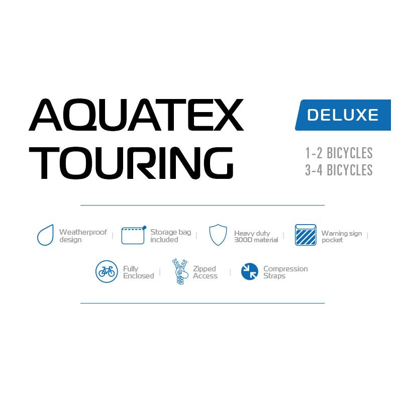 OXC Aquatex Deluxe Touring 4 bikecover-Overtræk til cykelholder-cykelgarage.dk
