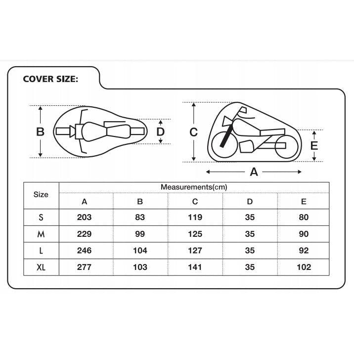 Oxford Protex Stretch Premium M MC Garage-MC Garage-cykelgarage.dk
