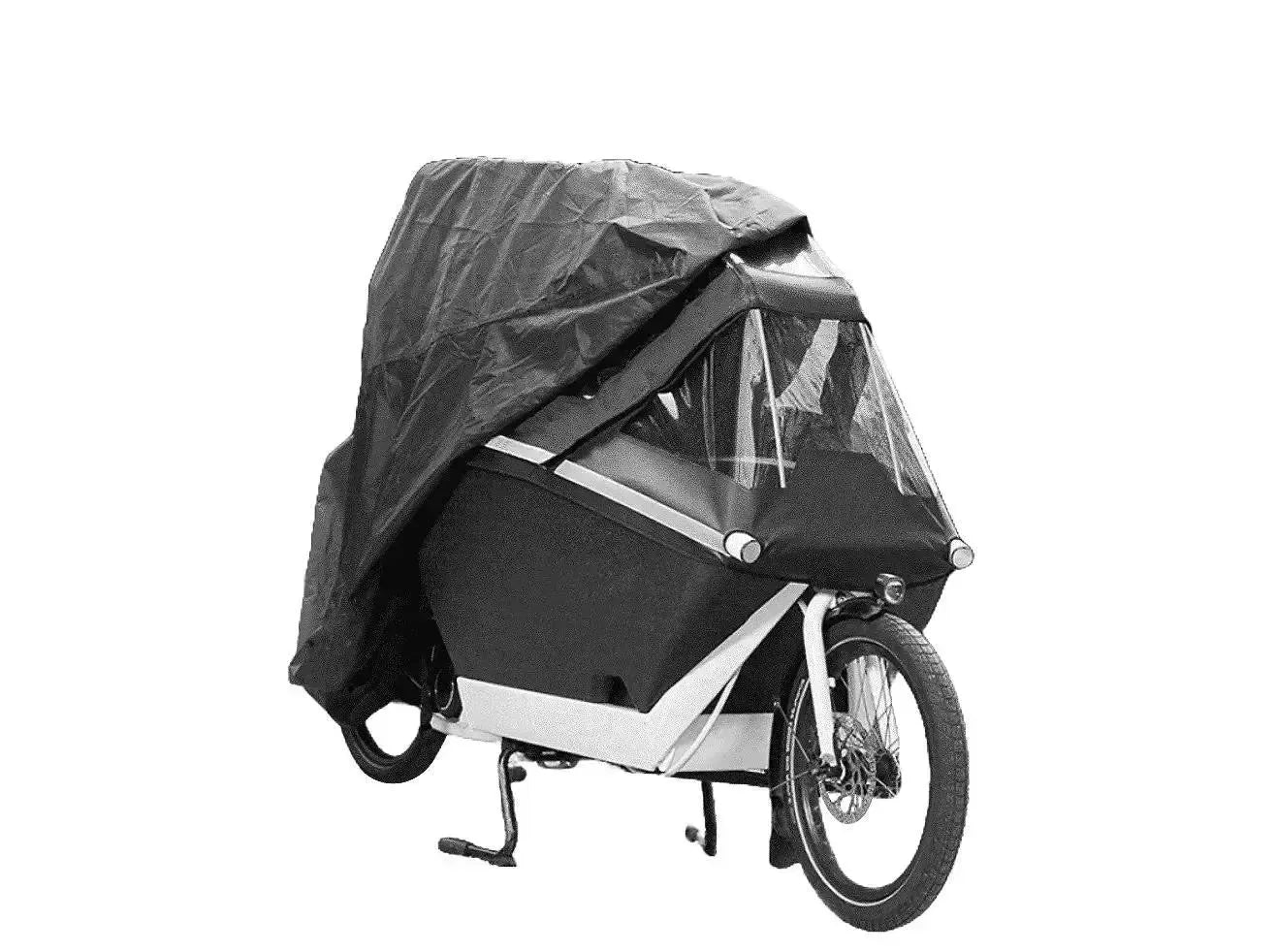 Cykelgarage til 2-hjulet ladcykler