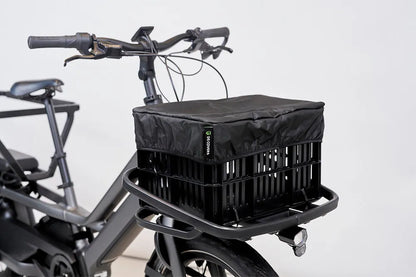 Vandtæt cover til cykelkurv og kasse