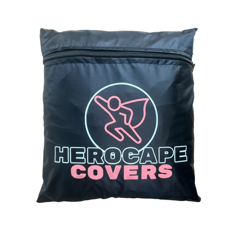 Herocape eBike Cover – Premium elcykel overtræk i opbevaringstaske