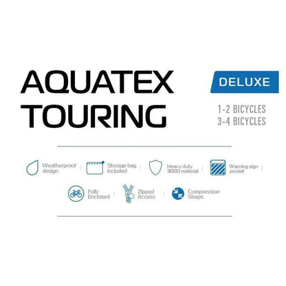 OXC Aquatex Deluxe Touring 4 bikecover-Overtræk til cykelholder-cykelgarage.dk