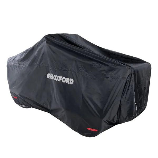 Oxford Aquatex Pro Cargo cykelovertræk beskytter en lastcykel mod regn