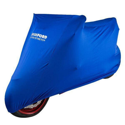 Oxford Protex Stretch M indoor MC garage (blue)-MC Garage-cykelgarage.dk