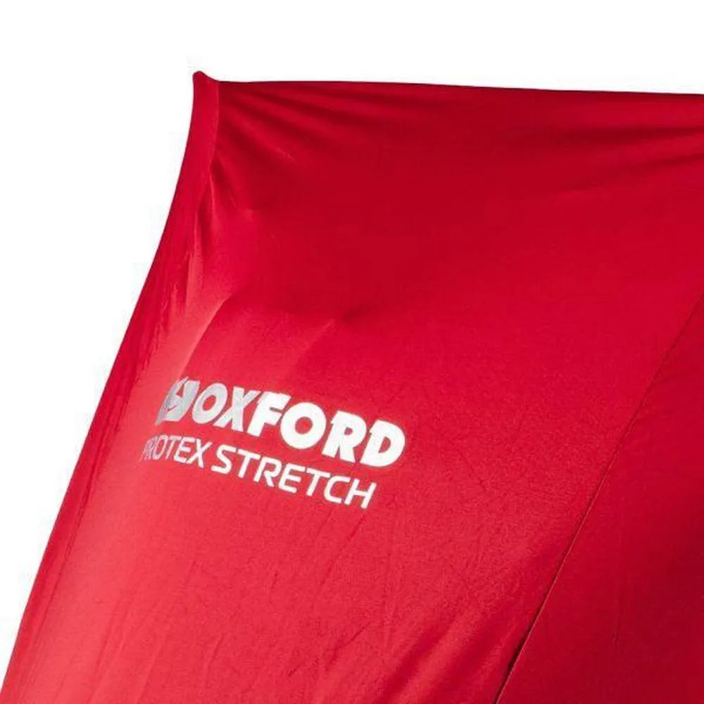 Oxford Protex Stretch M indoor MC garage (red)-MC Garage-cykelgarage.dk