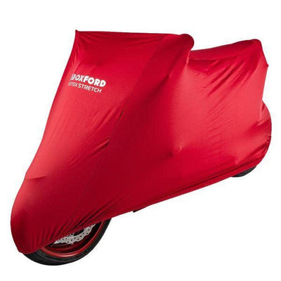 Oxford Protex Stretch S indoor MC garage (red)-MC Garage-cykelgarage.dk
