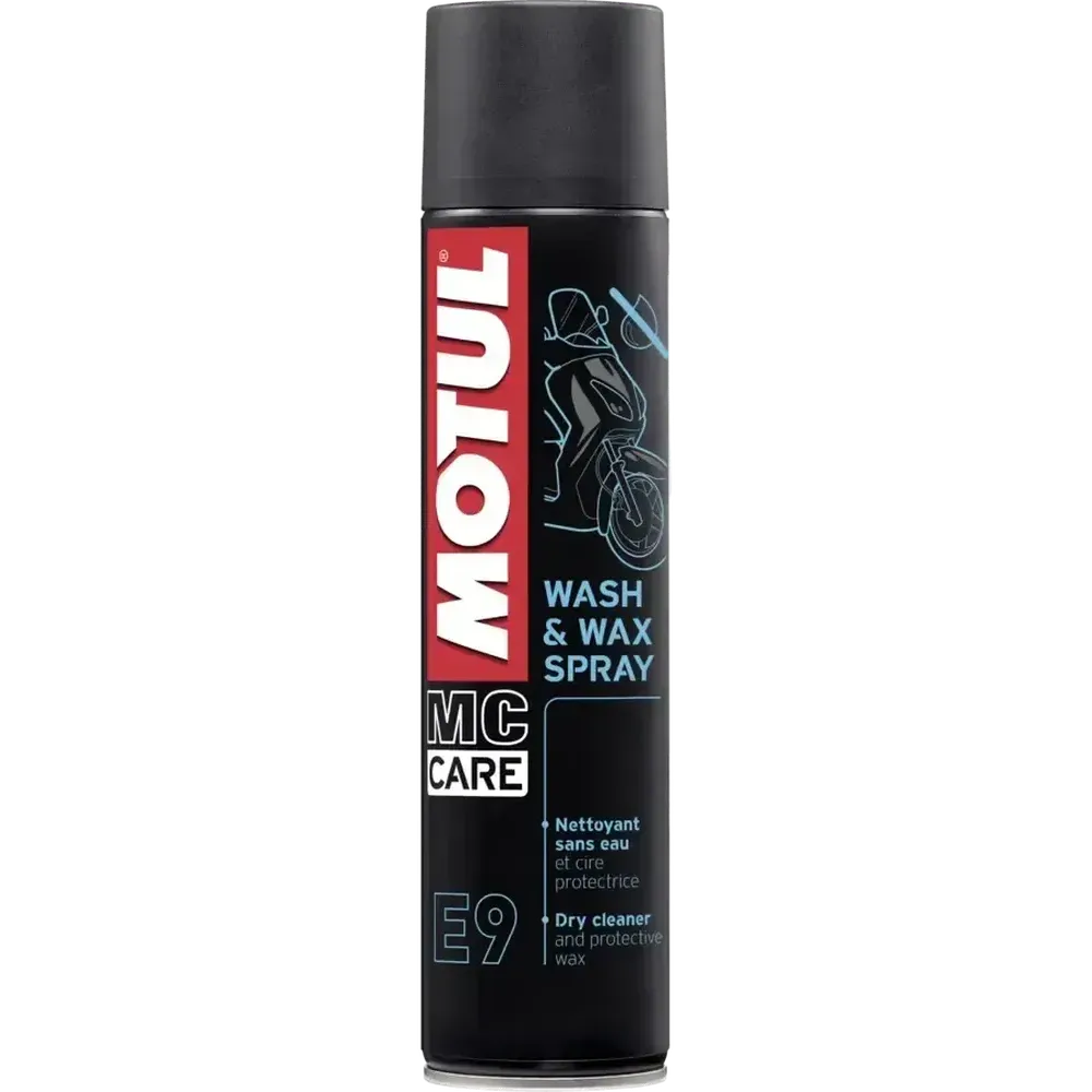 Motul E9 Wash & Wax Spray 400 ml til motorcykel