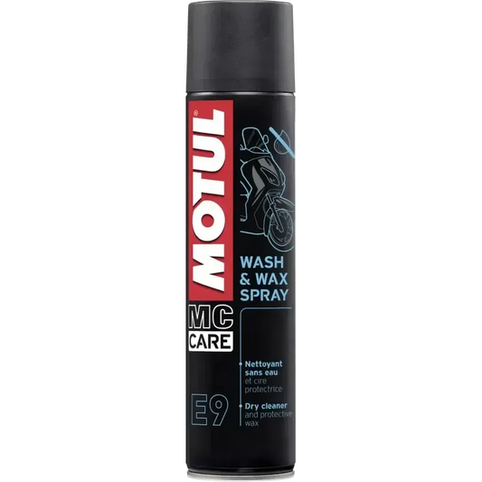 Motul E9 Wash & Wax Spray 400 ml til motorcykel