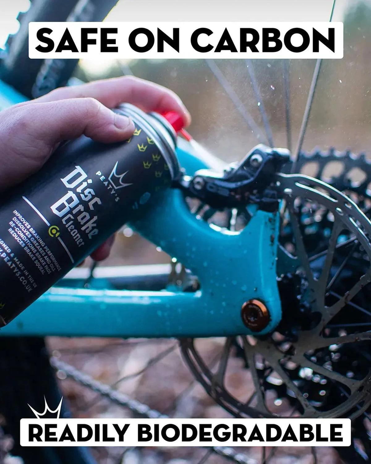 Peatys Rens til skivebremser på cykel