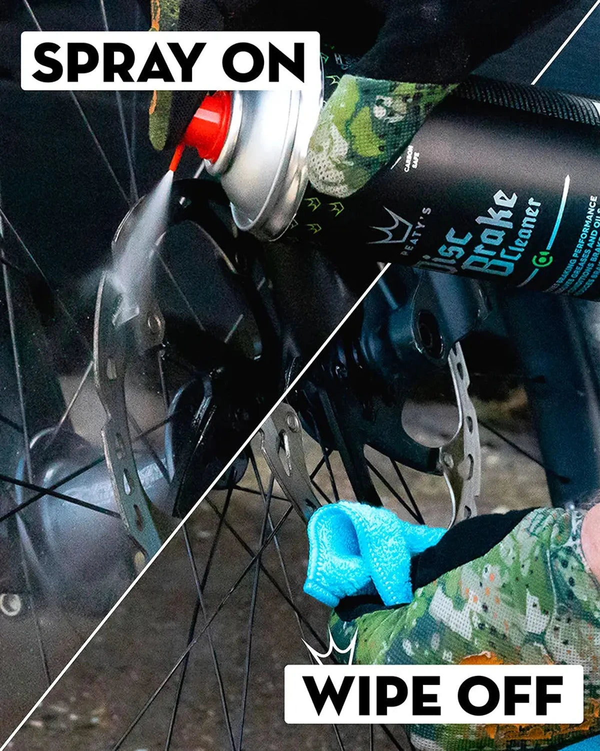 Peatys Rens til skivebremser på cykel