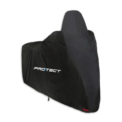 Pro-Tect MC garage med plads til Windshield til motorcykel og scooter